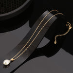 White cultured pearl pendant nz