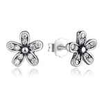 White gold flower earrings nz
