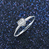 White gold heart ring nz