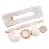 White hair clip set nz