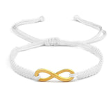 White infinity bracelet nz