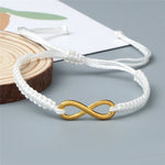 White infinity bracelet nz