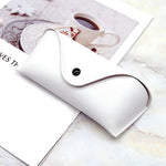 White leather glasses case nz