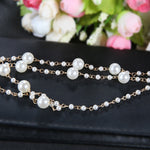 White pearl anklet nz