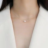 White pearl choker necklace nz