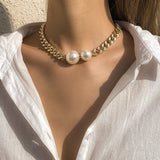 White pearl choker nz