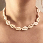White shell necklace nz