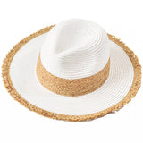 White straw hat nz