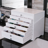 White Wooden Jewellery Box nz