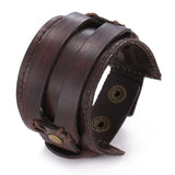 Wide gothic bracelet Brown nz
