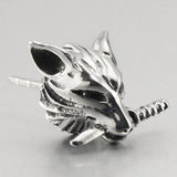 Wolf biker earrings nz