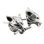 Wolf biker earrings nz