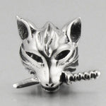 Wolf biker earrings nz