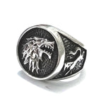 Wolf biker ring nz