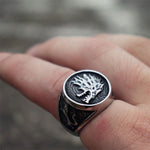 Wolf biker ring nz