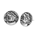 Wolf earrings Silver nz