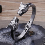 Wolf head bangle nz