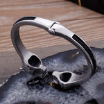 Wolf head bangle nz