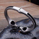 Wolf head bangle nz