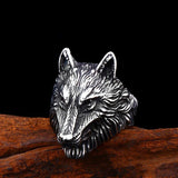Wolf head signet ring nz