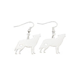 Wolf heart earrings nz
