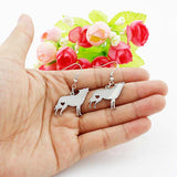 Wolf heart earrings nz