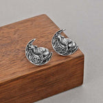 Wolf moon earrings nz