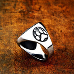 Wolf paw rune ring nz