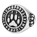 Wolf paw rune ring nz