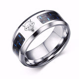 Wolf ring for Men 54 mm / 2 nz