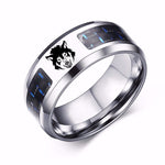 Wolf ring for Men 54 mm / 5 nz