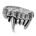 Wolf ring stainless steel nz