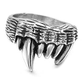 Wolf ring stainless steel nz