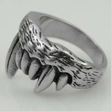 Wolf ring stainless steel nz