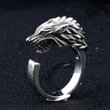 Wolf ring women 54 mm nz