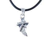Wolf tooth pendant silver nz