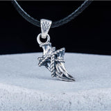 Wolf tooth pendant silver nz