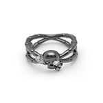 Women’s biker ring 49 mm / Black nz
