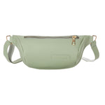 Women’s bum bag with large pocket Light green nz