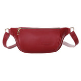 Women’s bum bag with large pocket Red nz