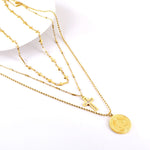 Women’s Catholic cross necklace nz