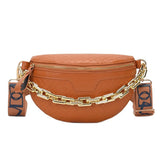 Women’s chain bum bag Light brown nz