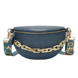 Women’s chain bum bag Petrol blue nz