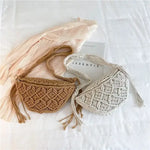 Women’s cotton thread bum bag nz