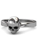 Women’s goth skull ring 54 mm nz