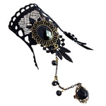 Women’s gothic bracelet Black nz