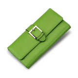 Women’s leather wallet Green nz