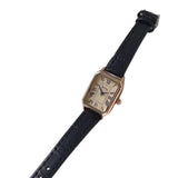 Women’s rectangular watch Black nz