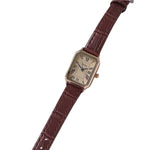 Women’s rectangular watch Brown nz