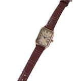 Women’s rectangular watch Brown nz